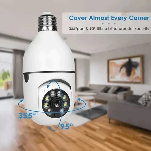 Surveillance Camera | Pan 360 Degrees | Motion Detection and Night Vision | HomeOrbit