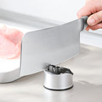 Knife Sharpener | Precision Razor-Sharp | Two-Phase Sharpening System | Featuring Suction Base | UltraSharp