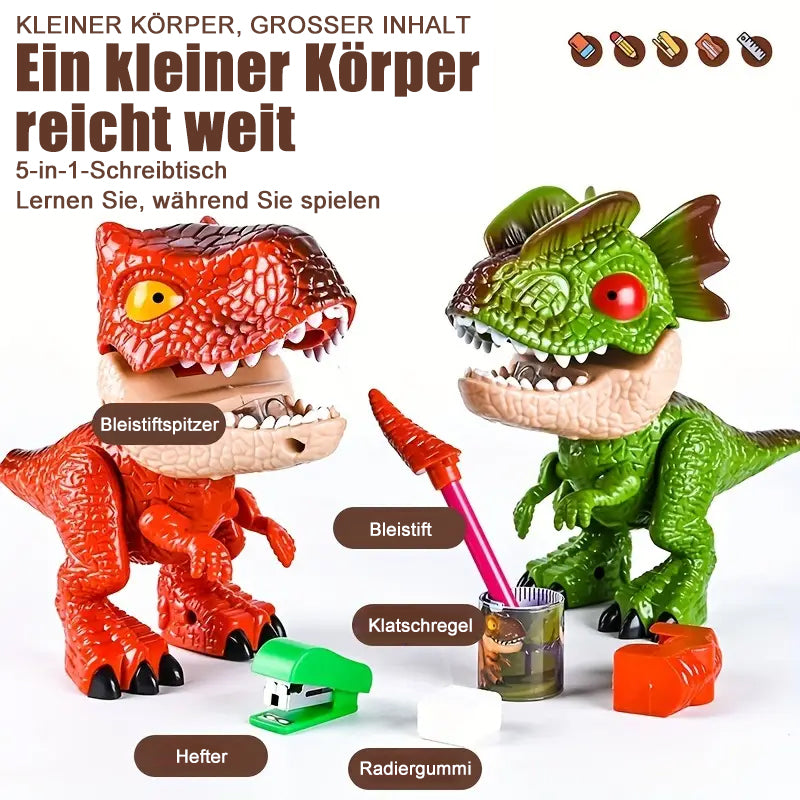 RexShield™ 5-in-1 Stationery — Ignite Your Child’s Creativity While Organizing Every Essential in One Playful Dinosaur