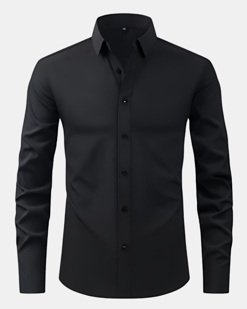 StratoFlex™ Shirt — Stay Unstoppable with Wrinkle-Free Power and All-Day Cool Confidence