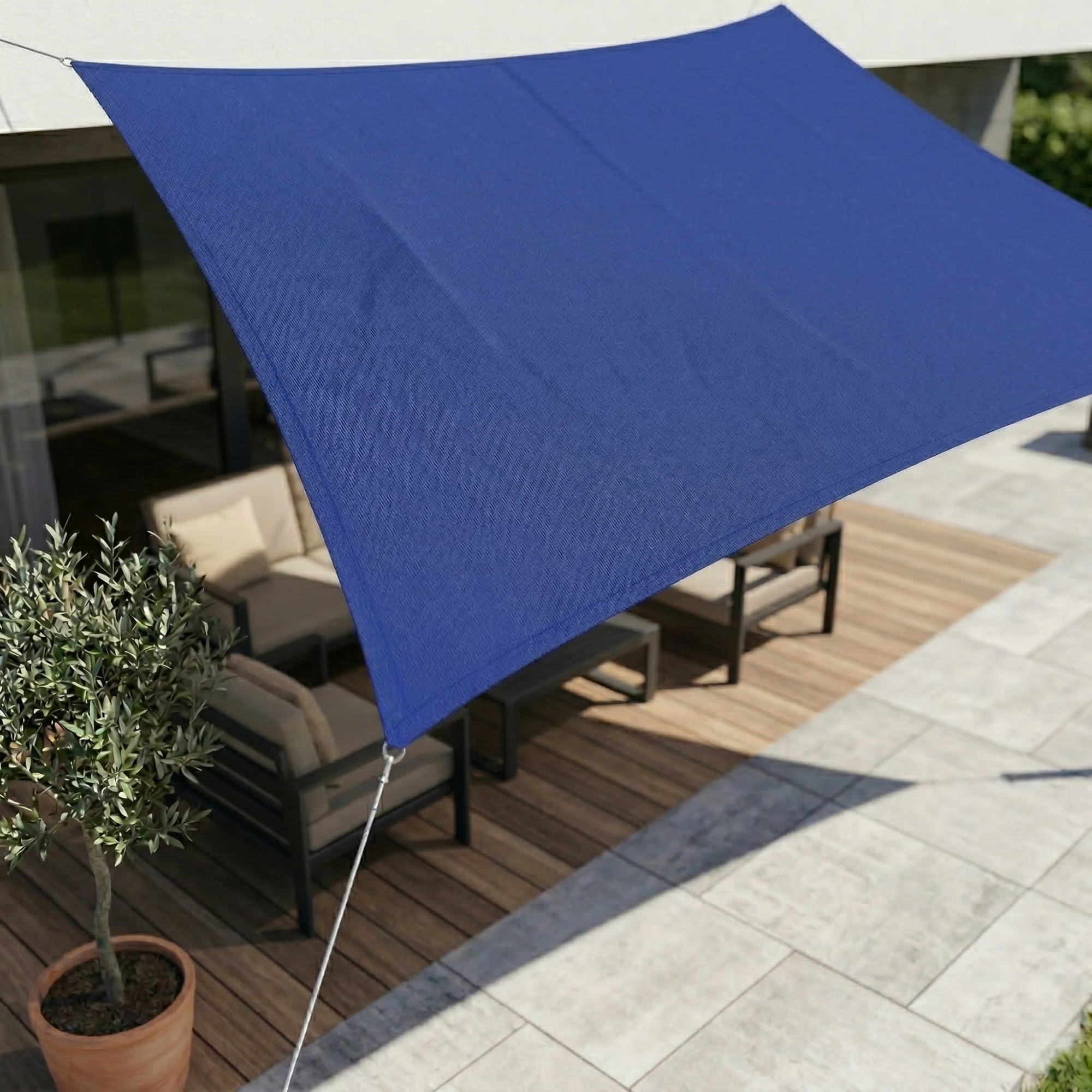 Rectangular Waterproof Sun Shade | Waterproof Outdoor Material | UV Defense | SkyCover