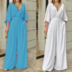 LuminaFlow™ Jumpsuit — Unleash Effortless Elegance That Moves with Every Curve and Command