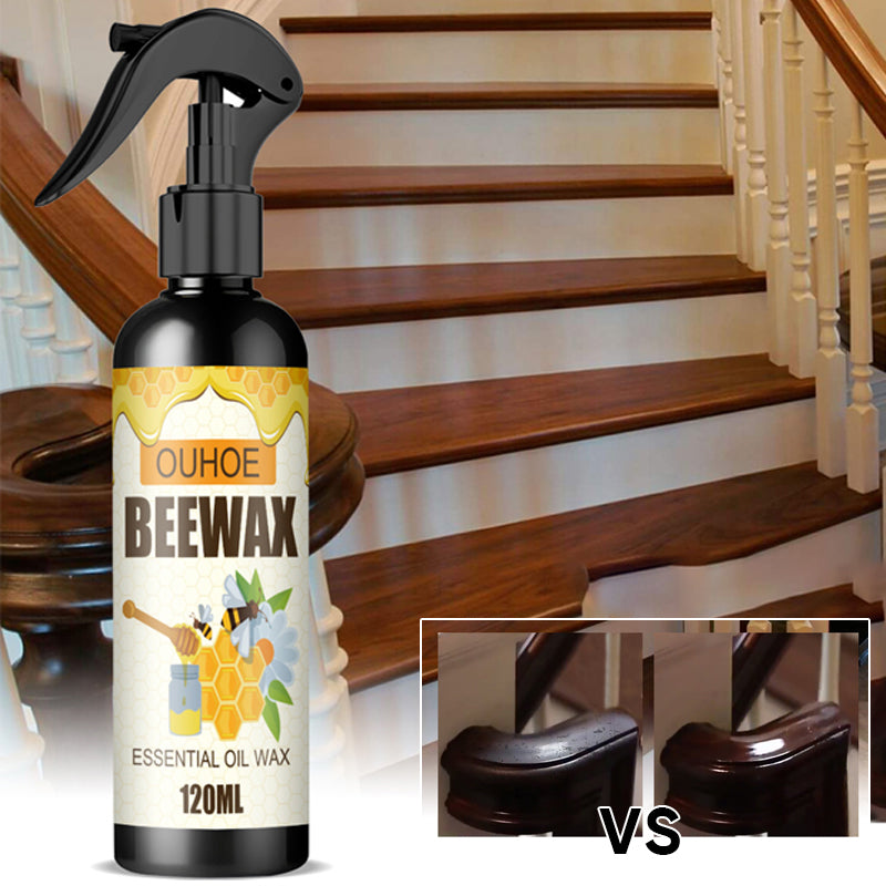 PureLume™ Micromolecular Beeswax Spray — Instantly Revive Your Wood’s Natural Glow and Warmth Without Any Mess or Chemicals