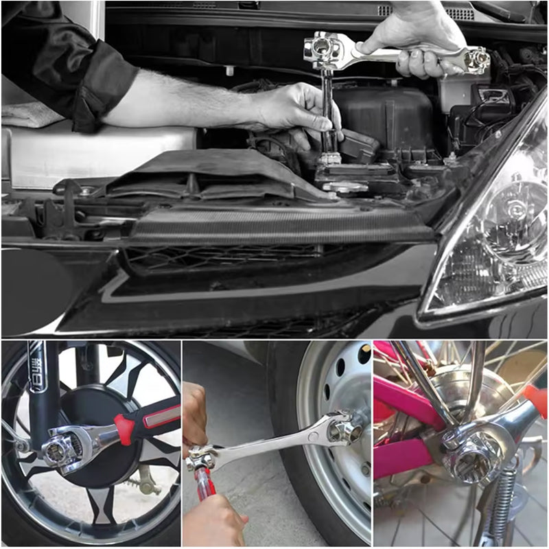 GripForce™ 48-IN-1 Multi-Wrench — Crush Every Bolt Fast with Effortless Power in Your Palm