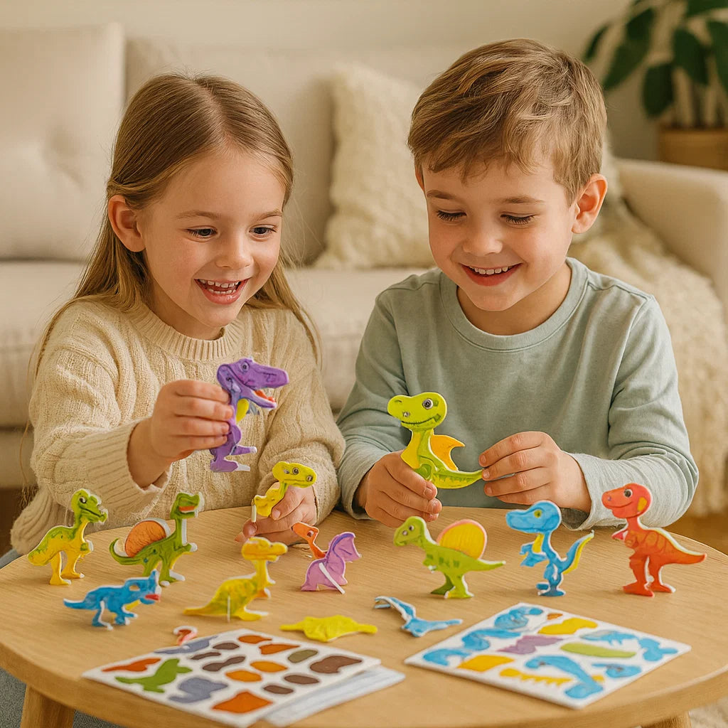 ElevatePop™ 3D Puzzle Set — Spark Brilliant Creativity and Focus with Every Colorful Snap