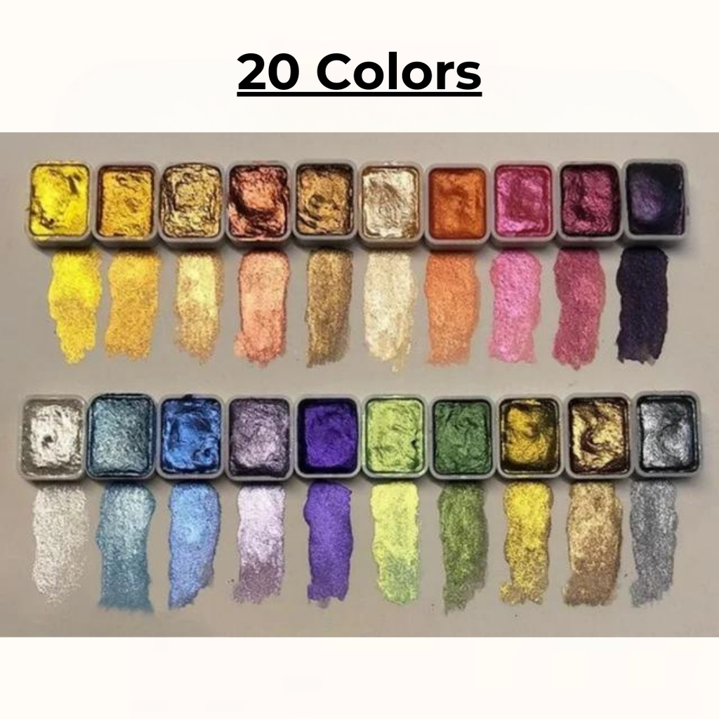 RadianceForge™ Pearlescent Pigments — Ignite Every Stroke with Magnetic, Mirror-Gloss Brilliance