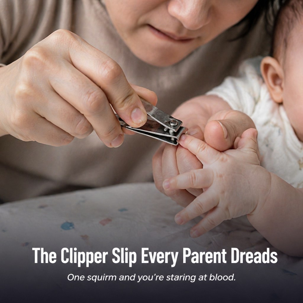 VivaNail™ Pro Duo — Safely Trim Baby & Senior Nails Without the Worry of Clippers