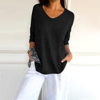VaysonFlow™ V-Neck Shirt — Unlock All-Day Freedom and Effortless Style That Moves With You