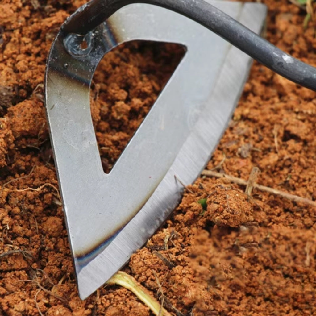 Weed puller | Upright weed removal with no bending | Hollow forged steel blade | RootPath