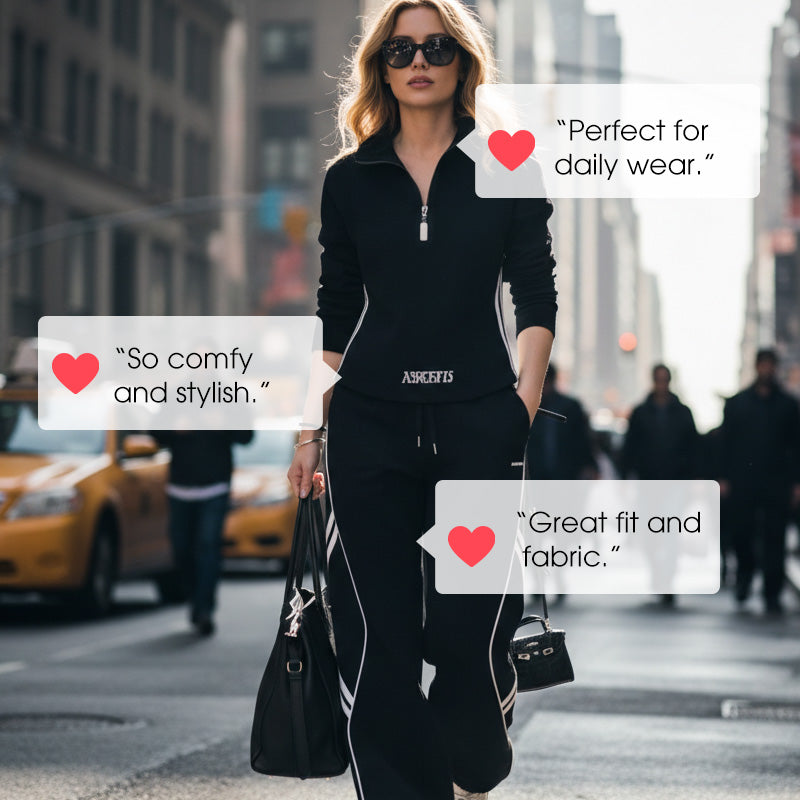 VelloraFlow™ Two-Piece Athleisure Set — Own Effortless All-Day Freedom and Flawless Style