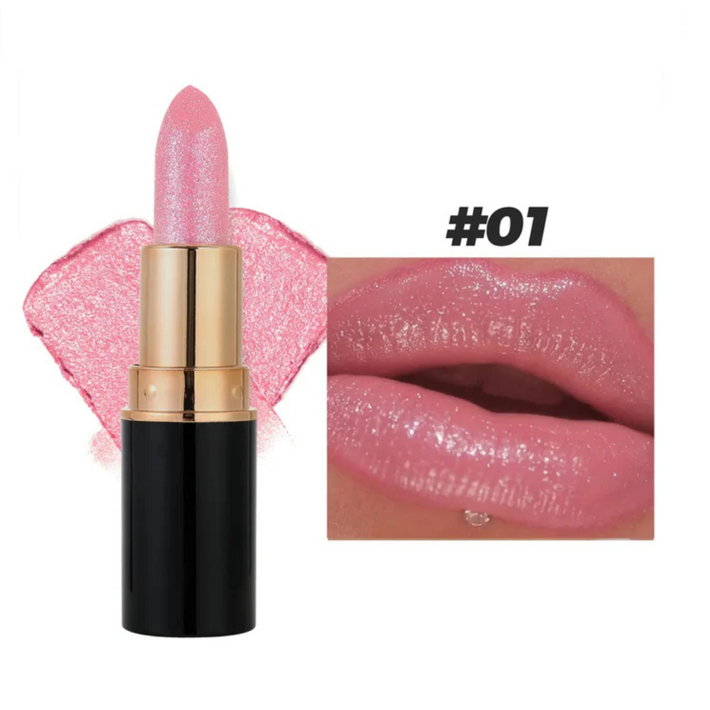 VivaLuxe™ Metallic Lip Shine — Unleash All-Day Radiance with Plush, Kiss-Proof Glamour