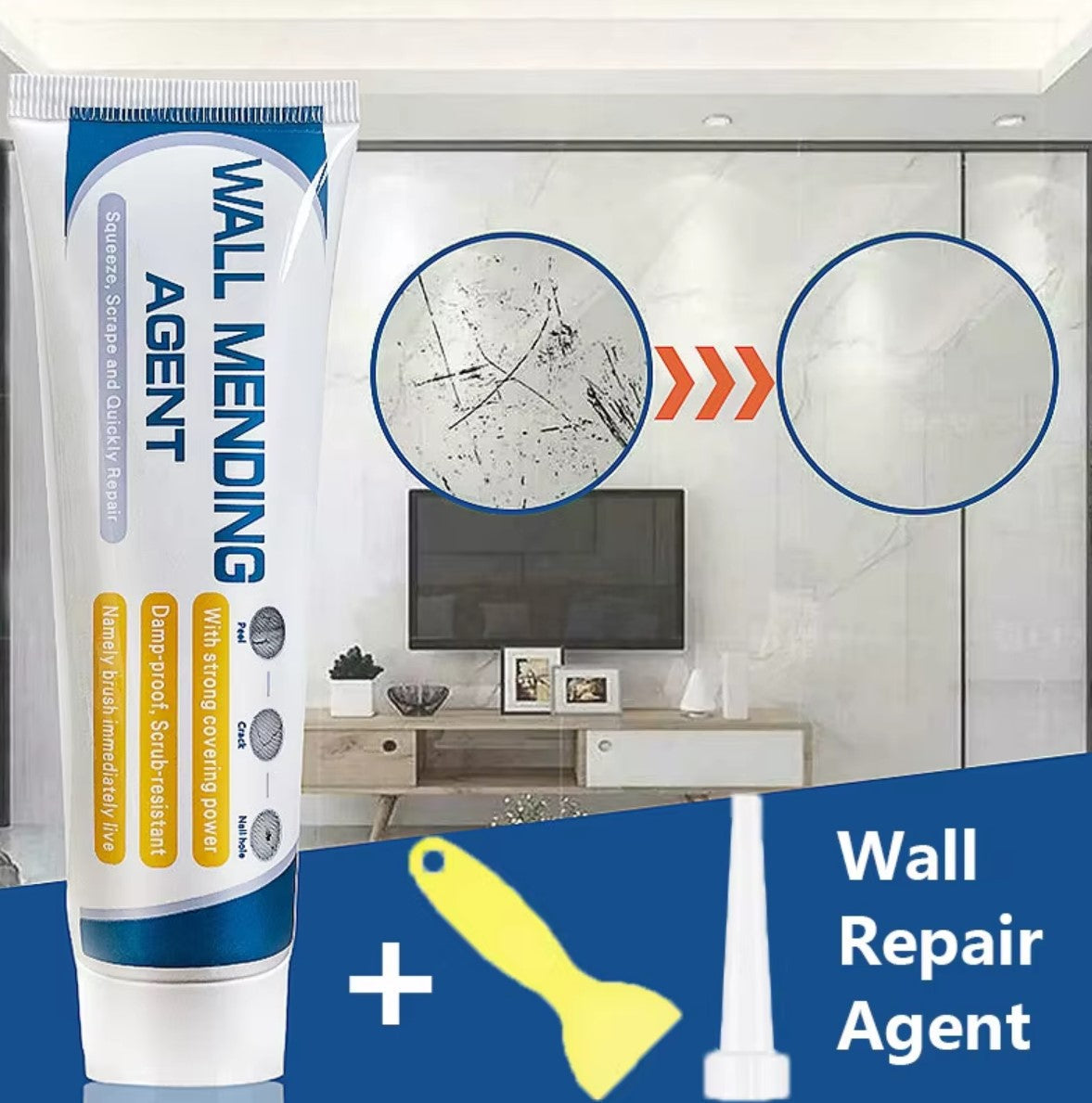 VeloxiFill™ — Transform Walls Instantly for a Flawless, Stress-Free Home Makeover