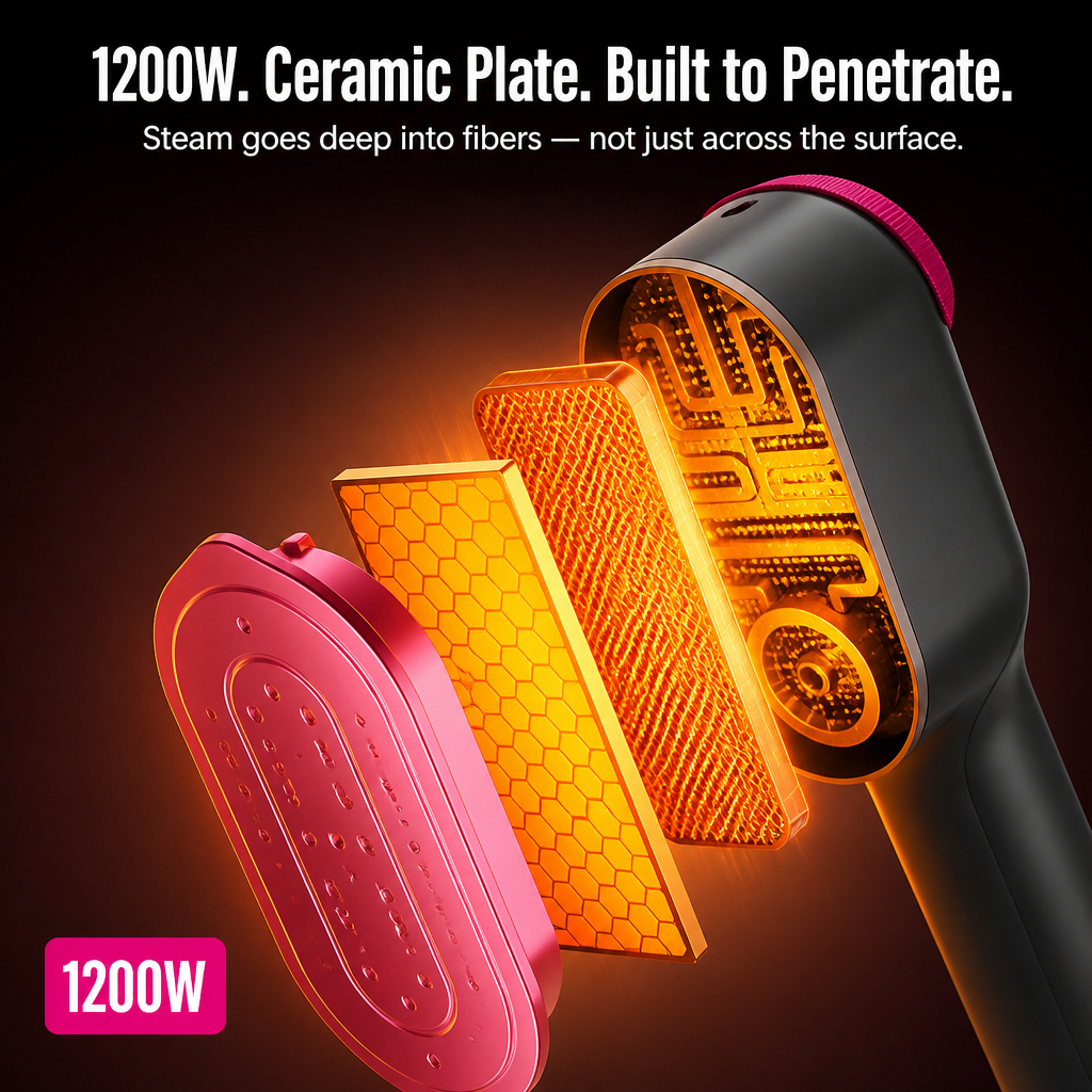 FlashFlow™ — Look Flawless Fast with Effortless, Deep-Steamed Perfection
