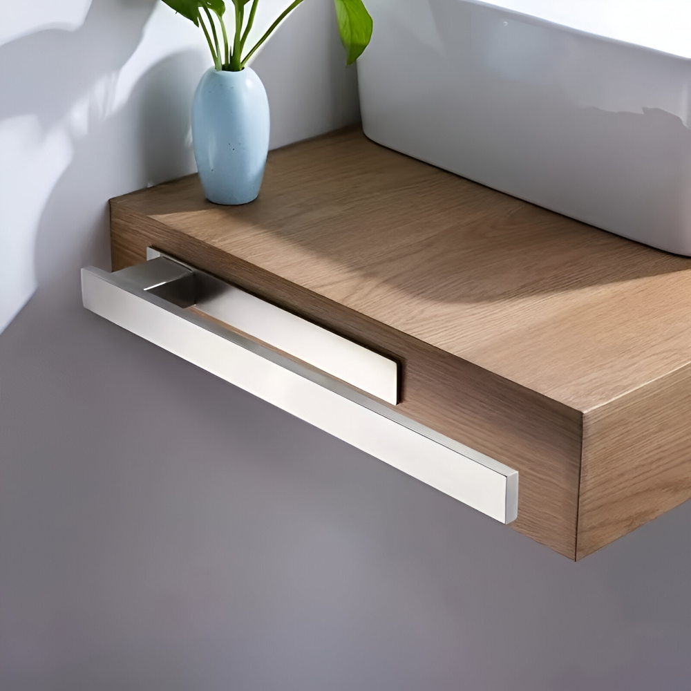 Towel Holder | Wall-Mounted Self-Adhesive | Moisture-Resistant Stainless Steel | BathLine