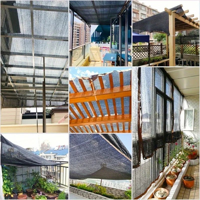 Sun Protection for Greenhouse and Garden | UV Shield Shade Net | Weather-Resistant | Darkweave
