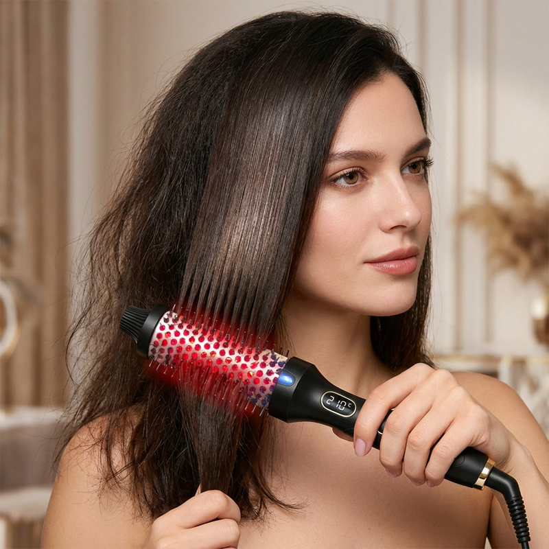 VivaLuxe™ Dual Styler — Transform Every Strand into Silky, Show-Stopping Glamour