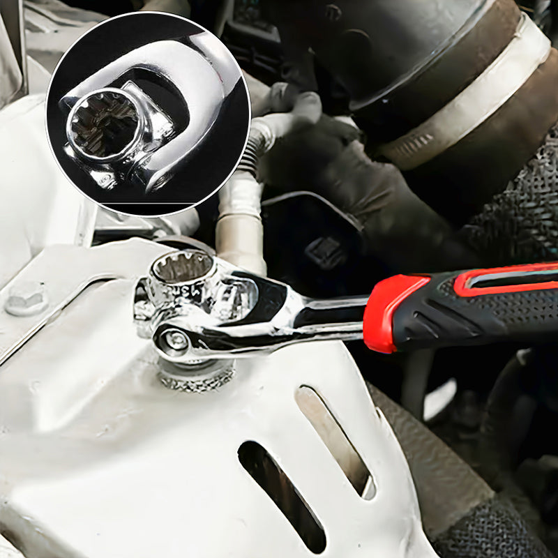 GripForce™ 48-IN-1 Multi-Wrench — Crush Every Bolt Fast with Effortless Power in Your Palm