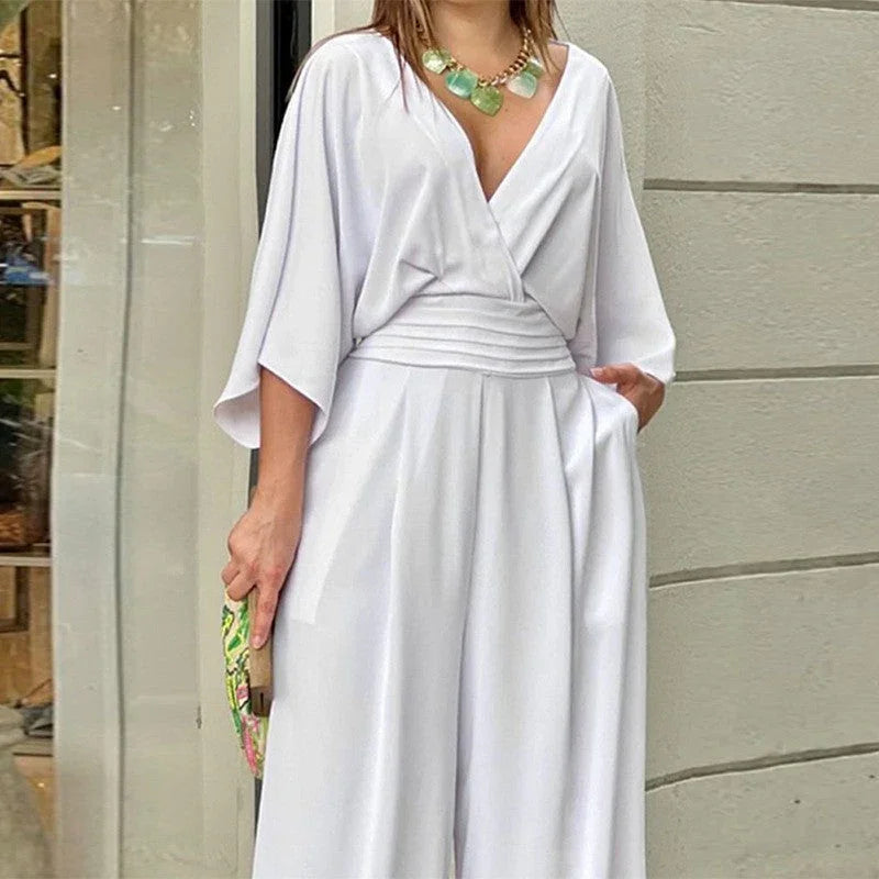 LuminaFlow™ Jumpsuit — Unleash Effortless Elegance That Moves with Every Curve and Command