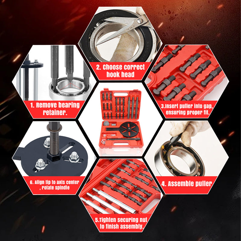 TorqueTitan™ — Dominate Bearing Removal with Unstoppable Power and Precision