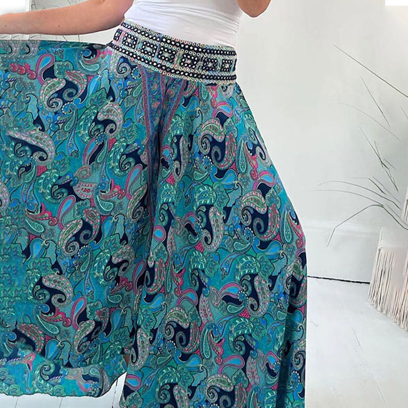 SerenFlo™ Boho Flair Pants — Unleash Effortless Comfort and Bold Style All Day Long