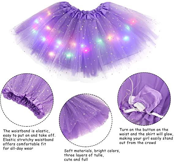 RadiantiaGlow™ LED Tutu Skirt — Ignite Pure Joy and Confidence with Every Dazzling Twirl