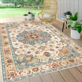 Outdoor Rug | Nordic Style | Non-Slip PVC Backing | FjordFloor