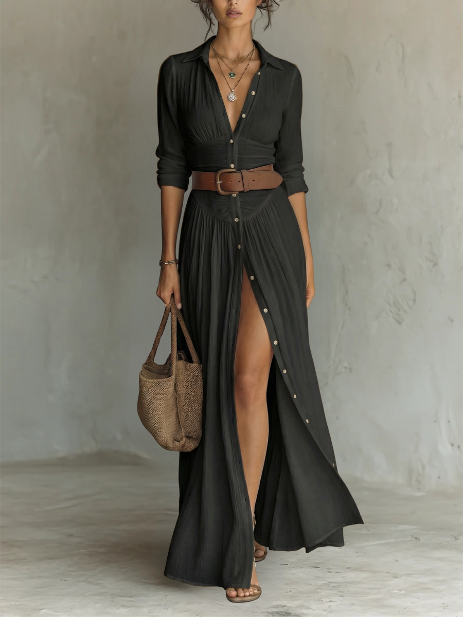 LuminaLuxe™ Maxi Dress — Unleash All-Day Confidence with Effortless Elegance and Cool Comfort