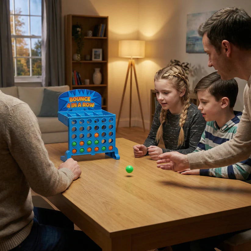 BounceSurge™ — Ignite Family Thrills with Lightning-Fast Reflexes and Brain-Boosting Battles