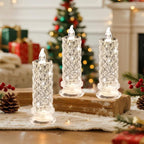 Lumiara™ Crystal Candle Pillars — Safe, Stunning Glow That Transforms Your Space Instantly