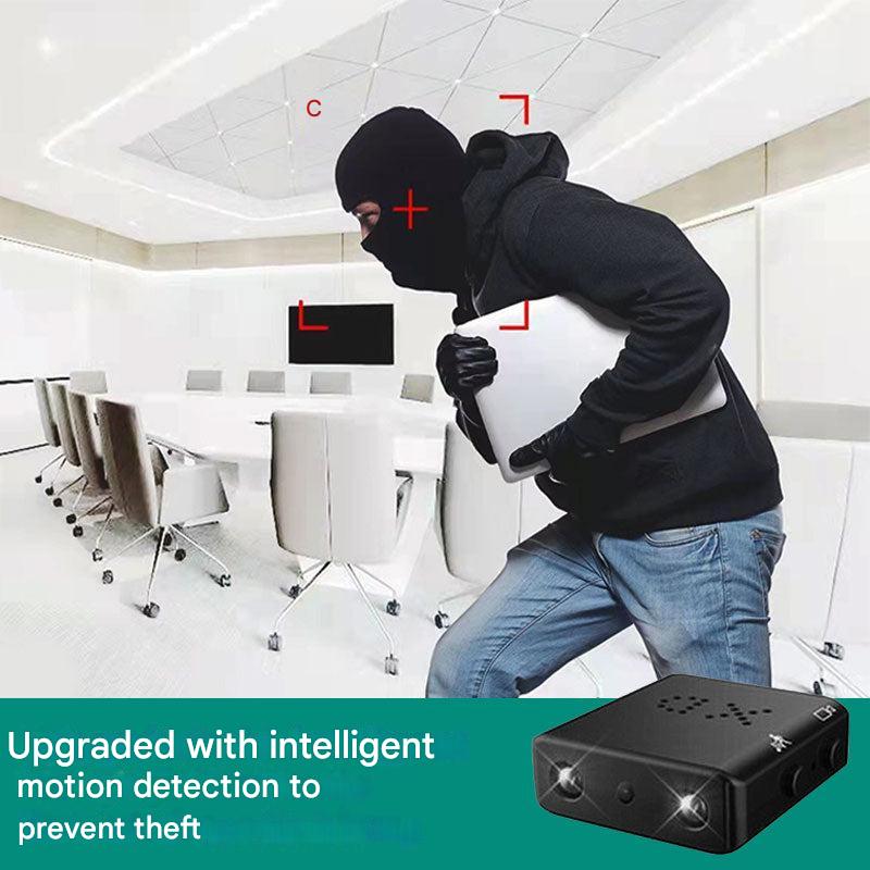 Mini Security Camera 1080P HD | 5 m IR Night Vision | Motion Sensor | Spotlight Lens