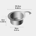StreamGuard™ Sink Strainer — End Kitchen Clogs and Enjoy Effortless, Sparkling Clean Every Day