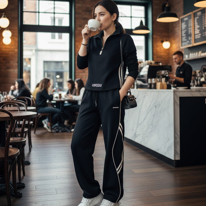 VelloraFlow™ Two-Piece Athleisure Set — Own Effortless All-Day Freedom and Flawless Style