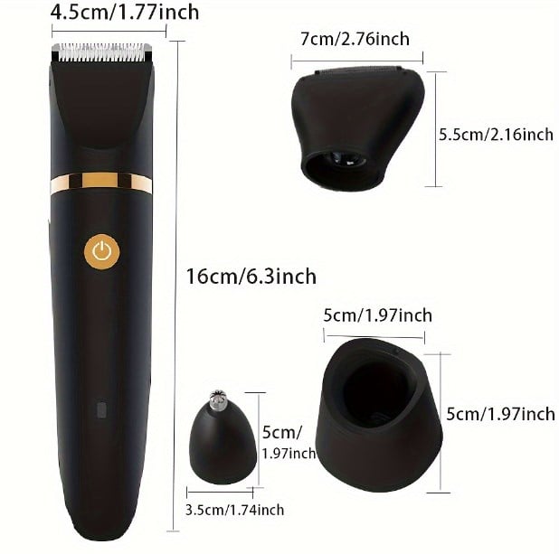 ApexTrim™ — Command Your Look with Effortless, All-in-One Precision Grooming