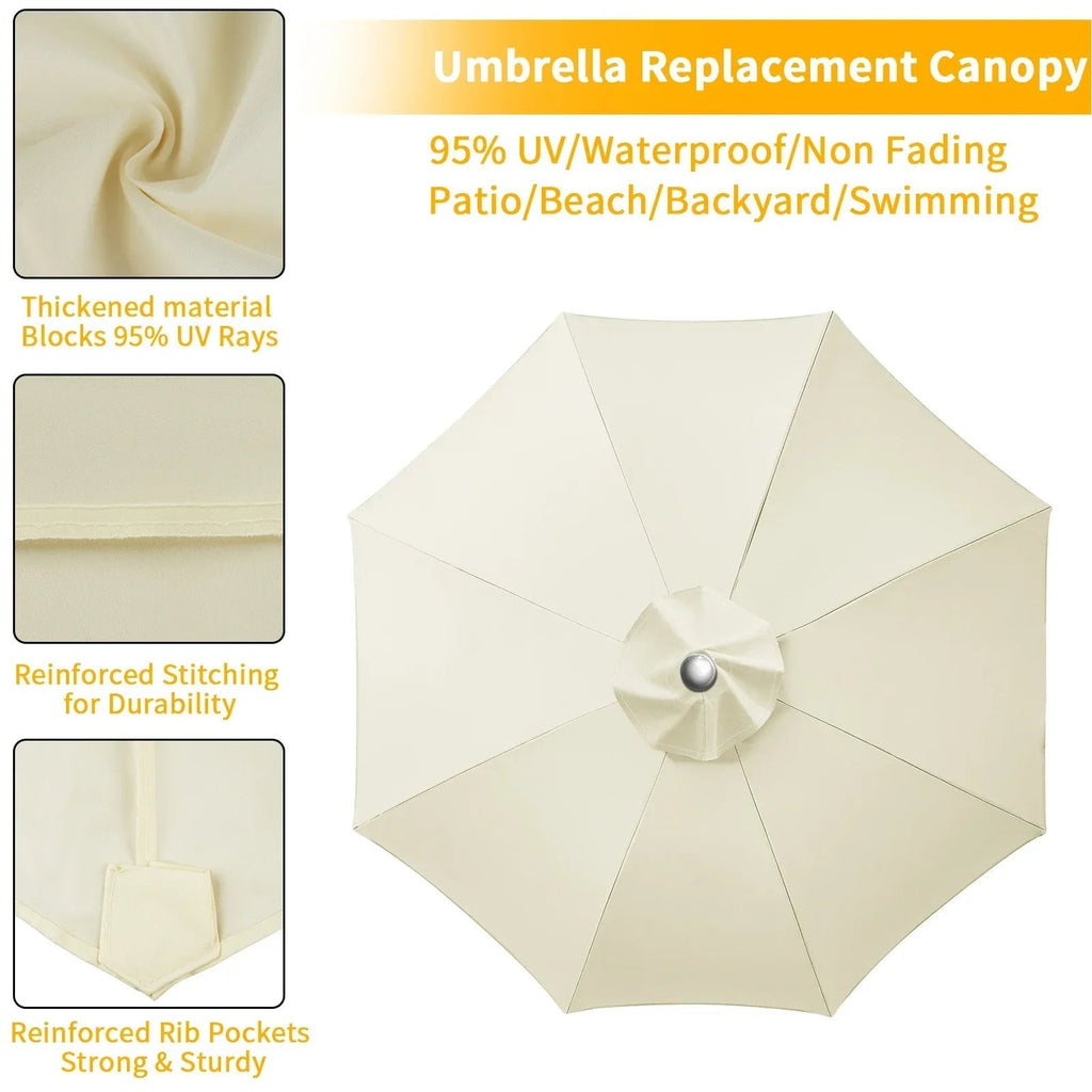 Sunshade Cover | Weatherproof Water-Repellent Shield | Ventilation Opening | TerraShade