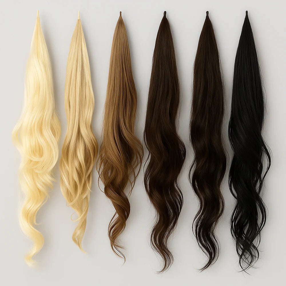 LuxeFlo™ — Instantly Own Your Stunning, Full-Volume Ponytail with Effortless Confidence