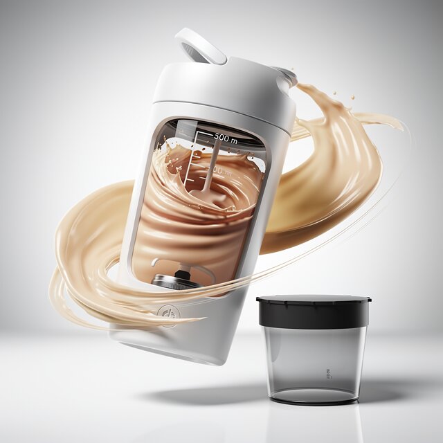 Electric Protein Shaker | Self-Mixing Shaker Cup | USB Blend Cup | BlendGo
