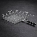Grill Basket | Stainless Steel | Uniform Heat Distribution | BBQWend