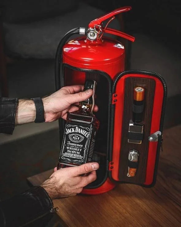 Fire Extinguisher | Hidden Bar Fire Extinguisher | Concealed Storage for Drinks | FireBar