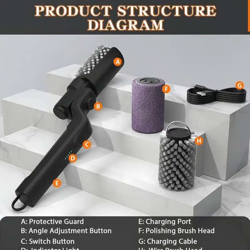 GrillaPro™ — Say Goodbye to Sore Wrists and Hello to Effortless Grill Shine