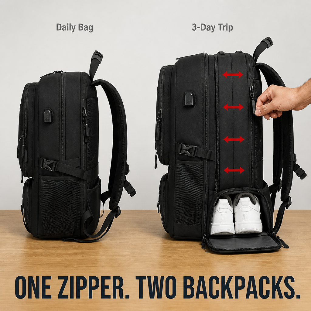 TrekShift™ — Transform Your Travel with Effortless Carry-On Freedom