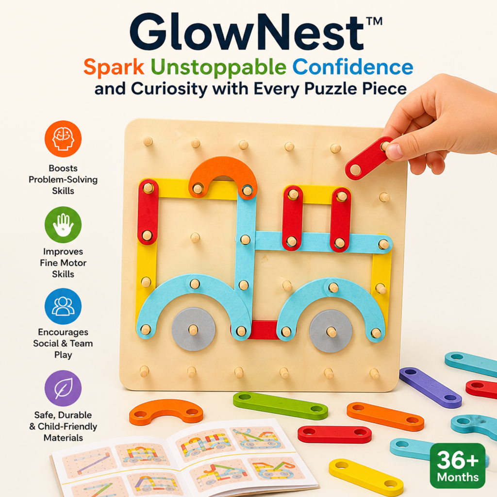 GlowNest™ — Spark Unstoppable Confidence and Curiosity with Every Puzzle Piece