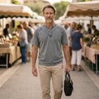 StridePulse™ Henley — Your Everyday Armor for Unmatched Comfort and Unstoppable Confidence