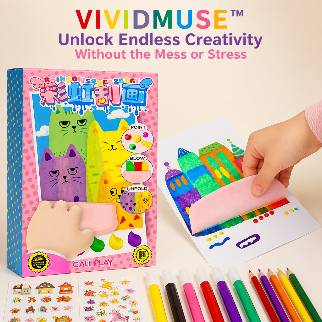 VividMuse™ — Unlock Endless Creativity Without the Mess or Stress