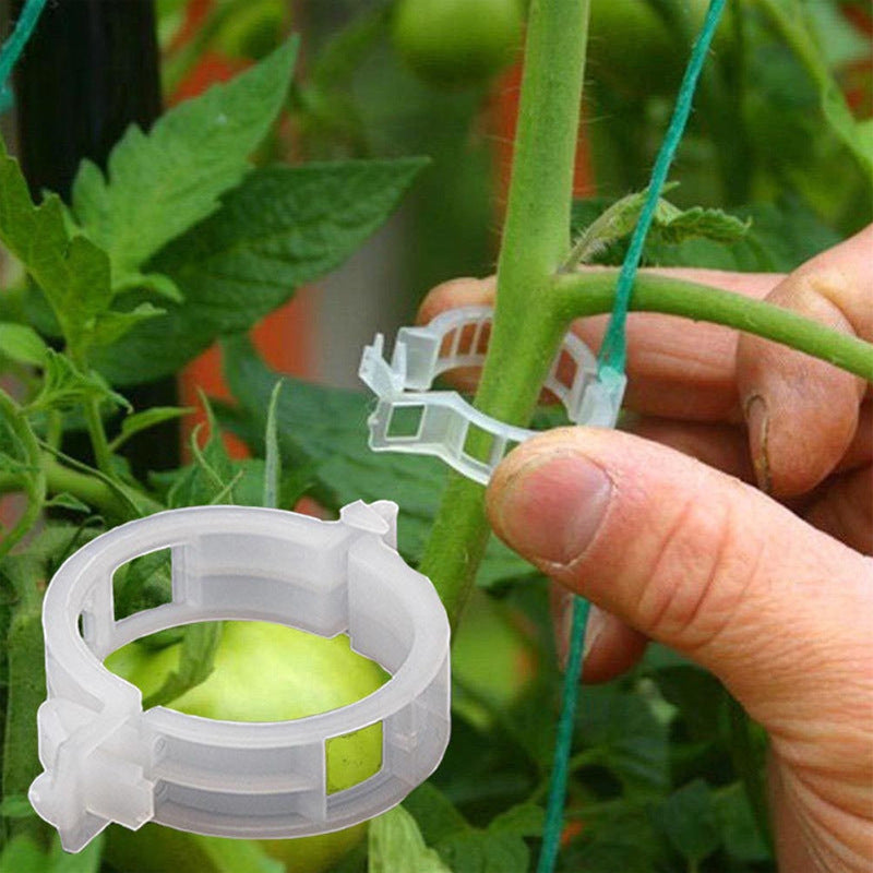 Plant Support Clips Plastic | Inner Diameter 1 Inch | Reusable | Stemhold