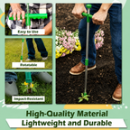 Root Remover Weed Extractor | Trident Attachment | Bend-Free | DeepGrip