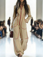 VeroStride™ Wide-Leg Denim Jumpsuit — Own Every Step with Effortless Confidence and All-Day Comfort