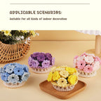LumaFlor™ DIY Crochet Kit — Craft Cozy Floral Coasters That Light Up Every Moment