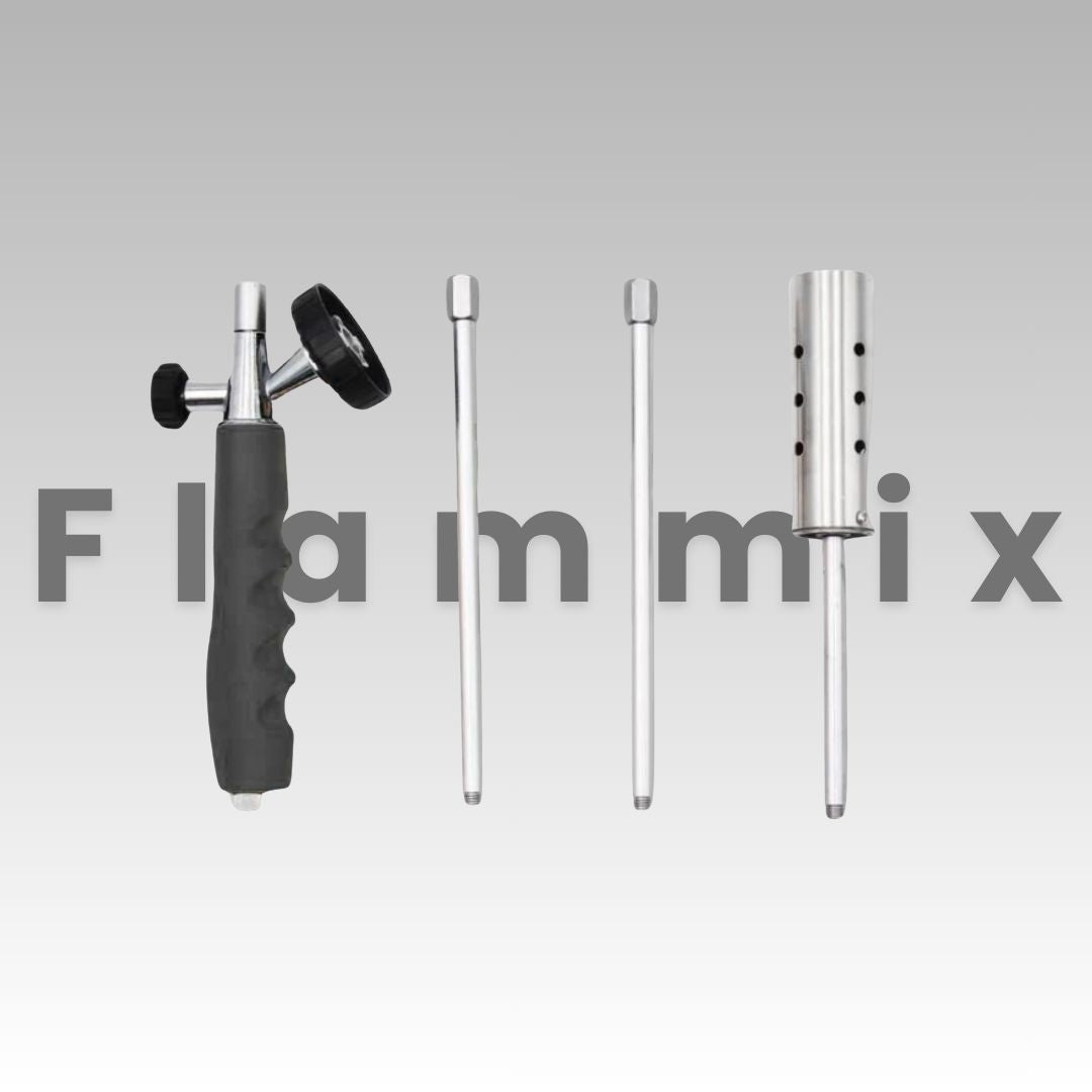 Weed Burner | Non-Chemical Weed Control | Flame Rod Adjustable | Flammix