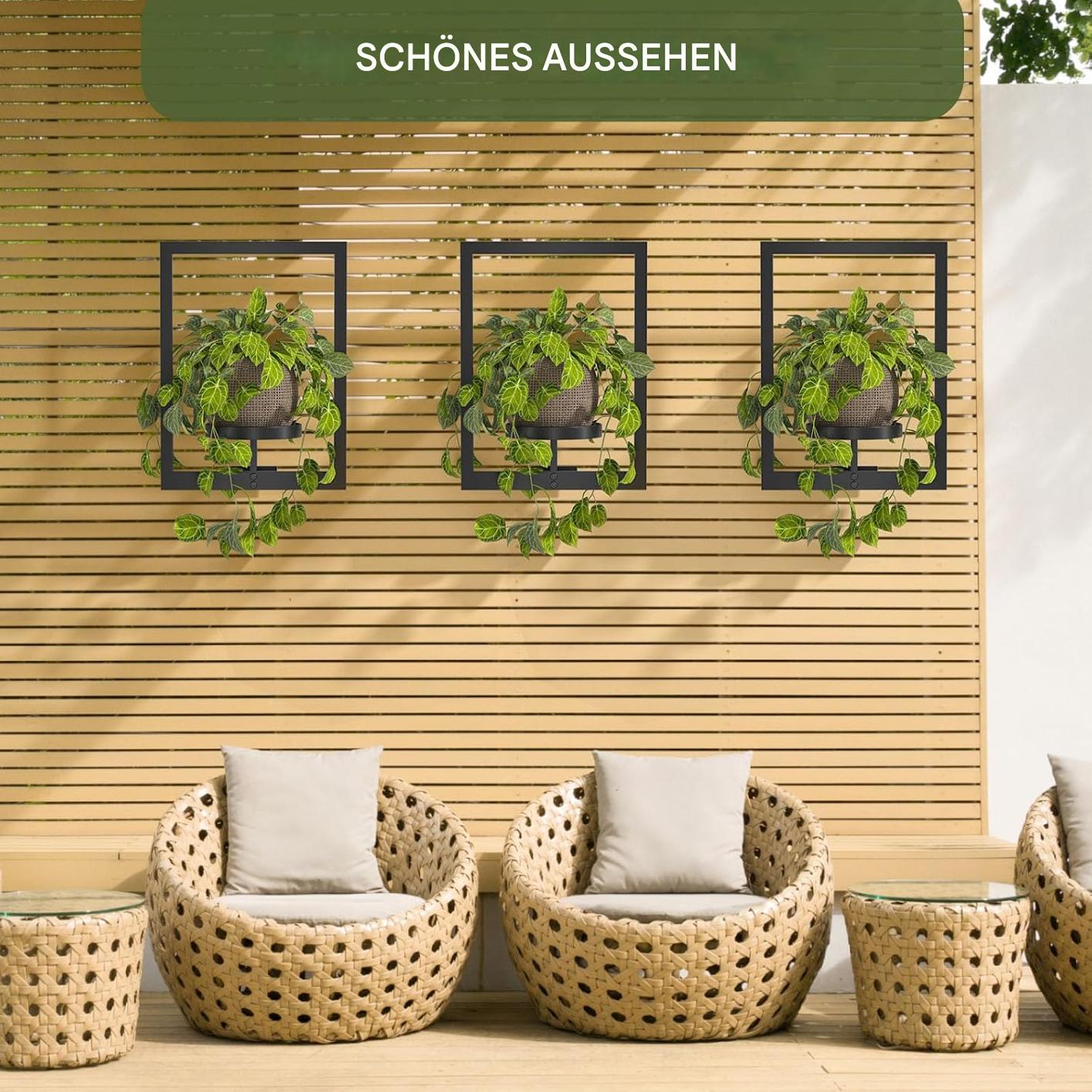 Wall Plant Holder | Metal Style | Space-Efficient | Plantify