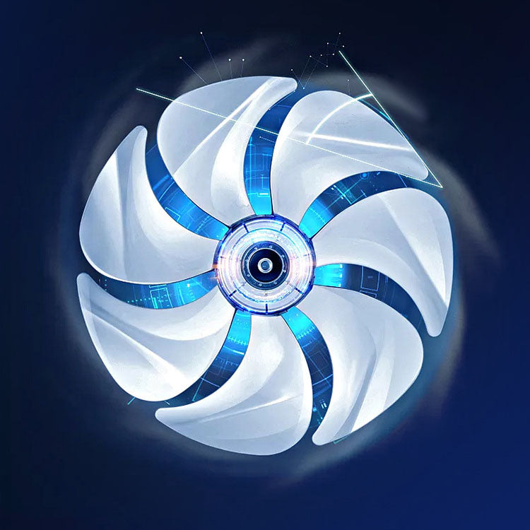 Exhaust Fan | 7-Blade Design | Silent Operation and Minimal Vibration | Aervex